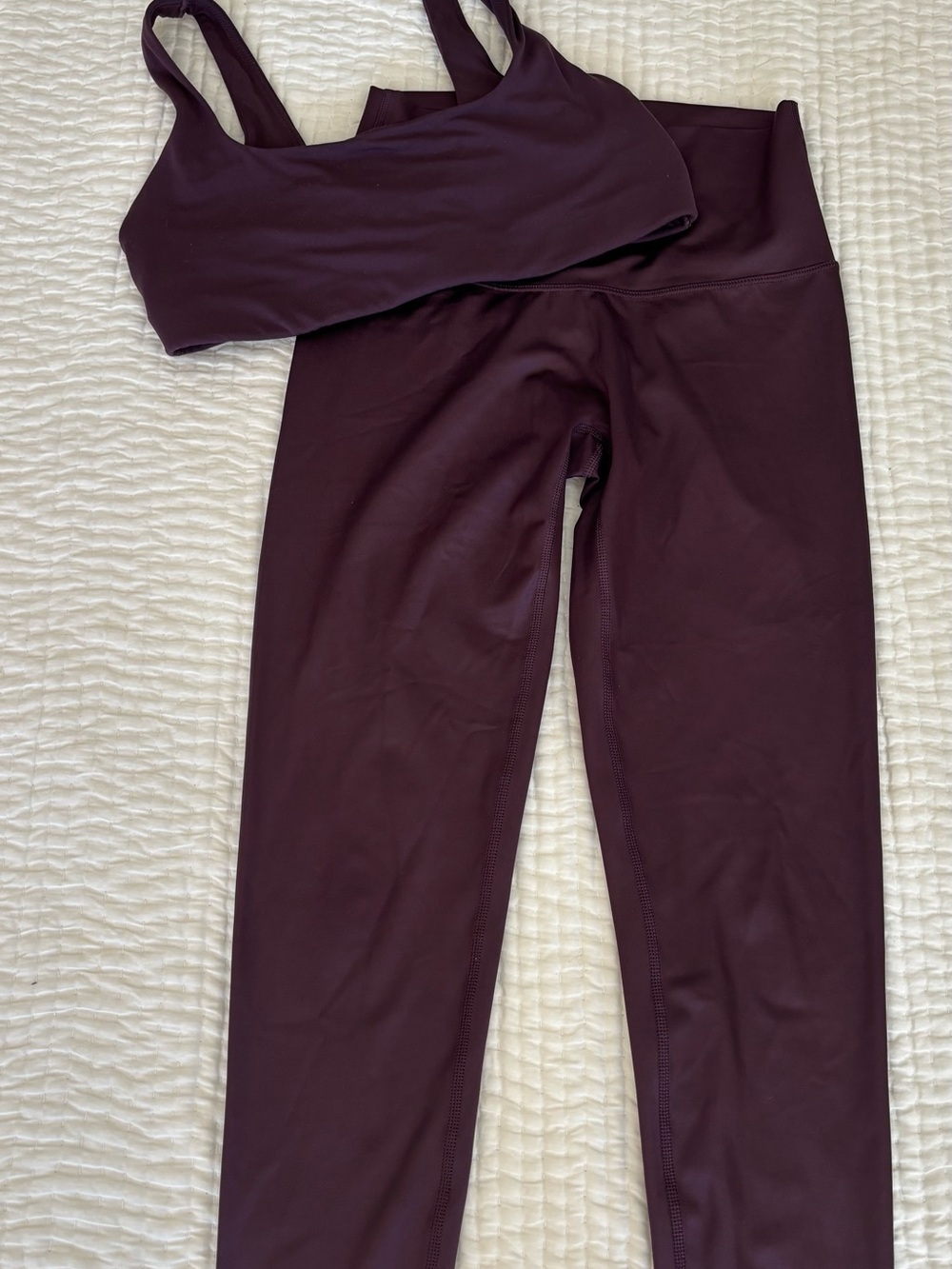 aerie OFFLINE glossy workout set